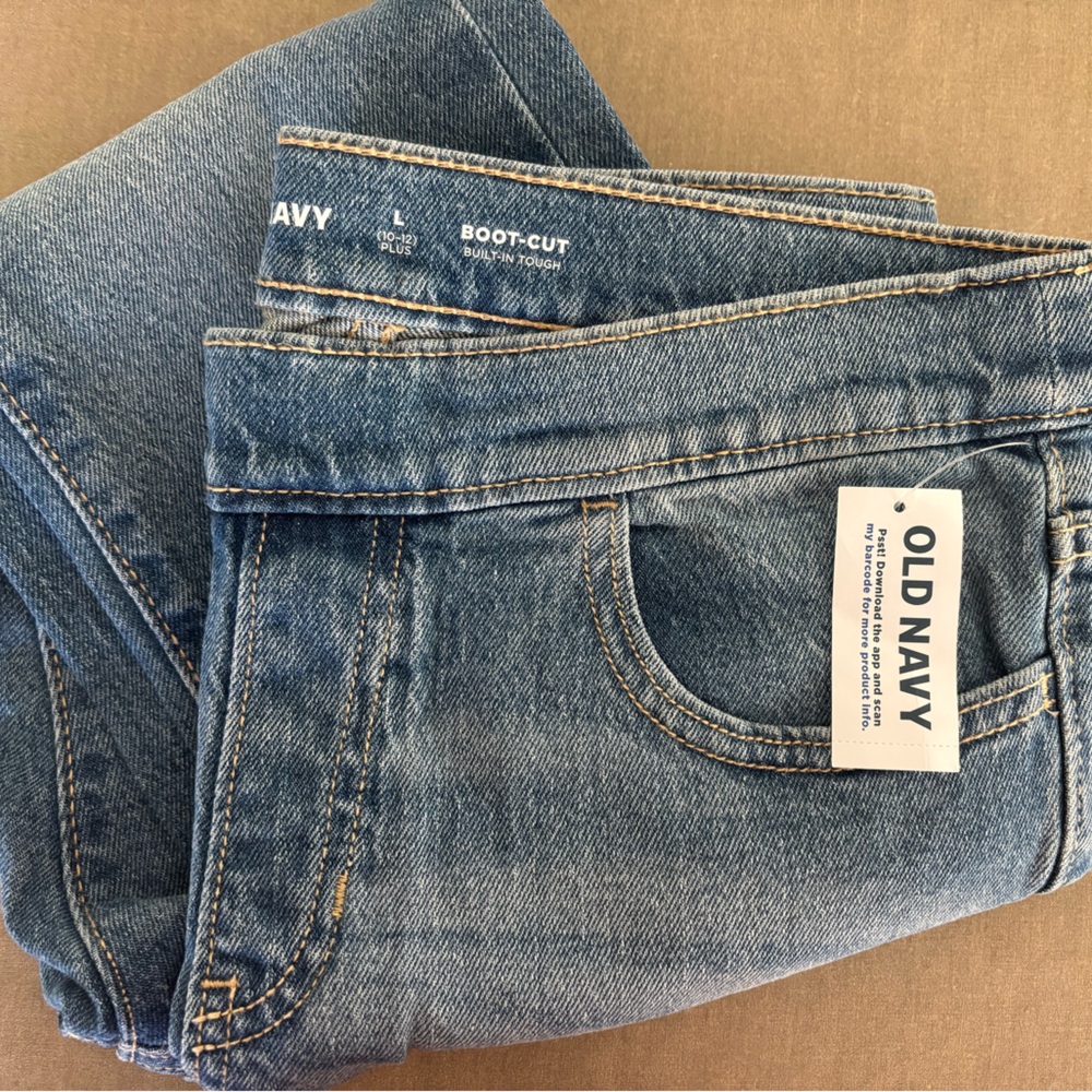 Old Navy Light Blue Boot-Cut Jeans